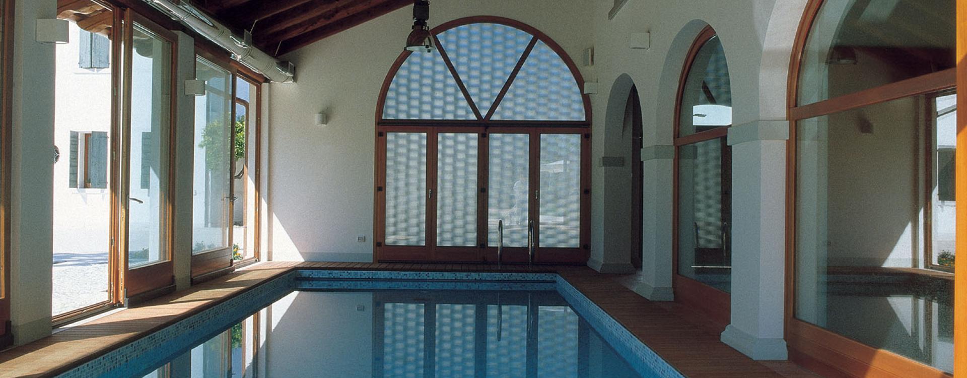 swimming pool tiles from Oderzo, Private House Treviso, Italy